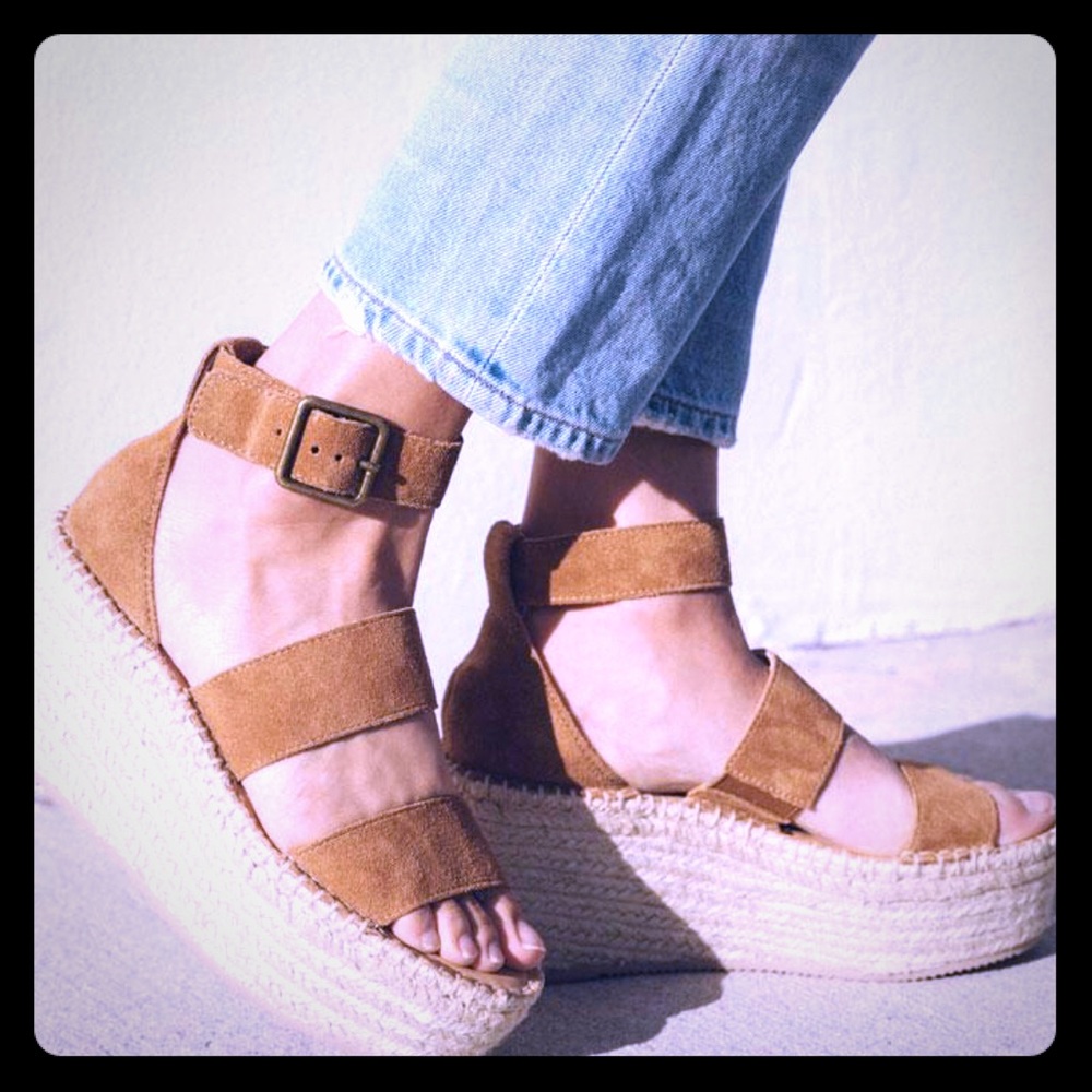 NWOB Soludos Suede Espadrille